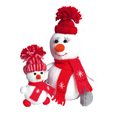 Набор для шитья Кукла Перловка из фетра ПСФ-1603 «Снегомама-Снегодочка» 558322 16,5 см в интернет-магазине Швейпрофи.рф