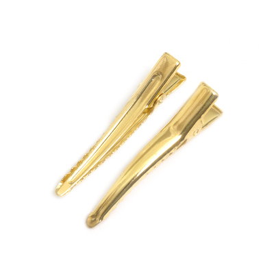 Заколки для волос (основа) 47 мм. DC-205 (уп. 50 шт.) золото в интернет-магазине Швейпрофи.рф