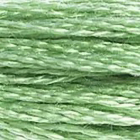Нитки для вышивания мулине DMC 8м, 368 фисташково-зеленый св.