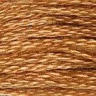 Нитки для вышивания мулине DMC 8м, 436 желто-коричневый