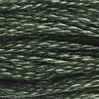 Нитки мулине DMC 8м, 520 зеленый,т.