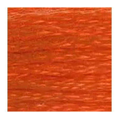 Мулине DMC 8м, 608 ярко оранжевый в интернет-магазине Швейпрофи.рф
