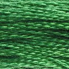 Нитки для вышивания мулине DMC 8м, 700 зеленый, яркий