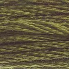 Мулине DMC 8м, 730 оливково-зеленый,оч.т. в интернет-магазине Швейпрофи.рф
