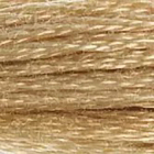 Нитки для вышивания мулине DMC 8м, 738 желто-коричневый,оч.св.