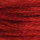 Нитки для вышивания мулине DMC 8м, 817 кораллово-красный,оч.т.