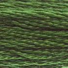 Нитки для вышивания мулине DMC 8м, 904 зеленый,оч.т