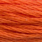 Нитки для вышивания мулине DMC 8м, 946 оранжевый,ср.