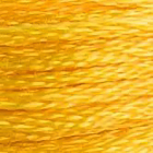 Нитки для вышивания мулине DMC 8м, 972 желтый,т