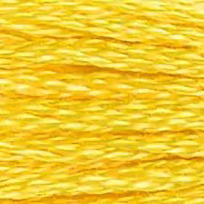 Мулине DMC 8м, 973 желтый,яркий в интернет-магазине Швейпрофи.рф