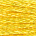 Нитки для вышивания мулине DMC 8м, 973 желтый,яркий