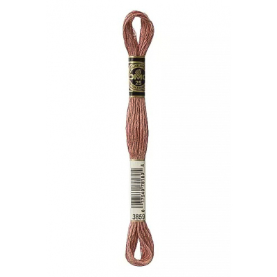 Мулине DMC 8м, 3859 коричнево-розовый,св. в интернет-магазине Швейпрофи.рф