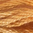 Нитки для вышивания мулине DMC 8м, 4128 св.оранжевый-т.оранжевый