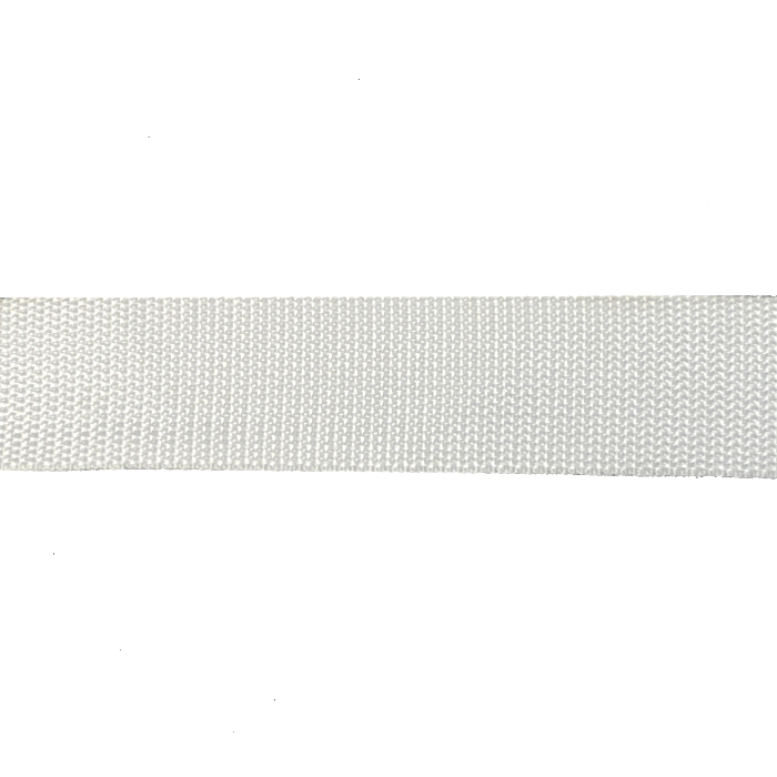 Ременная лента Китай 40 мм (рул. 100 м) белый