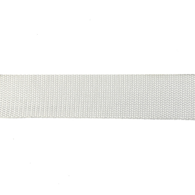 Ременная лента Китай 40 мм (рул. 100 м) белый в интернет-магазине Швейпрофи.рф
