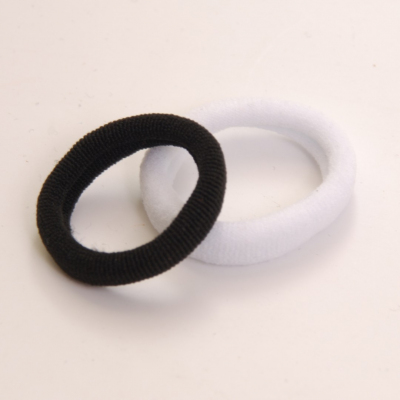 Резинка для волос кольцо Р 3 см «Черно-белый набор» в интернет-магазине Швейпрофи.рф