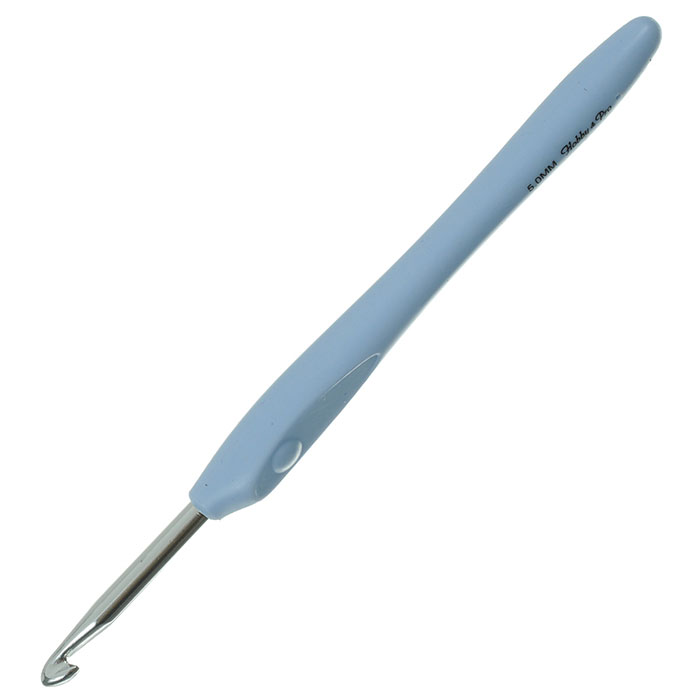 Крючок вязальный HP с прорезин. ручкой  5 мм 953500