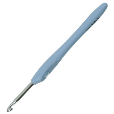 Крючок вязальный HP с прорезиненной ручкой 5 мм 953500 в интернет-магазине Швейпрофи.рф