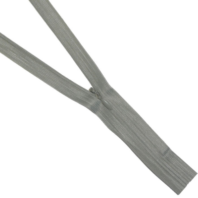 Молния Т3 потайная 50 см 317S (305К) серый в интернет-магазине Швейпрофи.рф