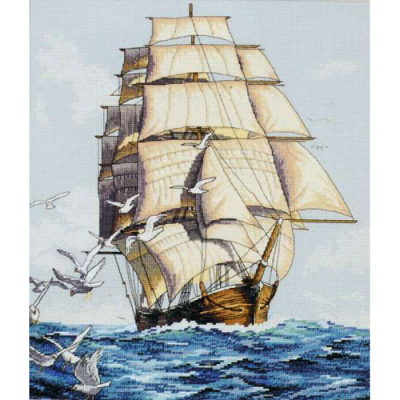 Набор для вышивания Dimensions 03886 «Морское путешествие» 30*36 см в интернет-магазине Швейпрофи.рф