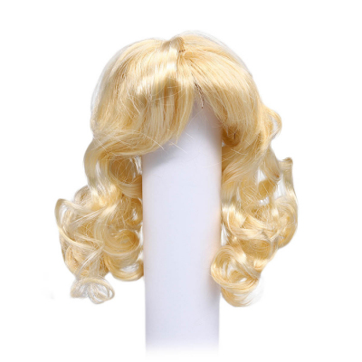 Волосы для кукол Парик AR906 d10 см длина 10 см (кудри) св.блонд в интернет-магазине Швейпрофи.рф