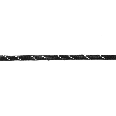 Шнур светоотраж. 3AR426 шир.4 мм (уп 20 м) 025 черный в интернет-магазине Швейпрофи.рф