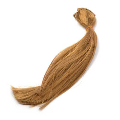 Волосы для кукол (трессы) В-45 см L-30 см TBY36820 т.русый  (уп 2 шт) в интернет-магазине Швейпрофи.рф