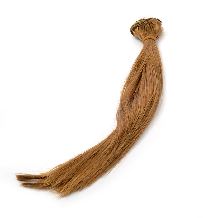 Волосы для кукол (трессы) В-50 см L-30 см TBY36812 русый Р27А (уп 2 шт)