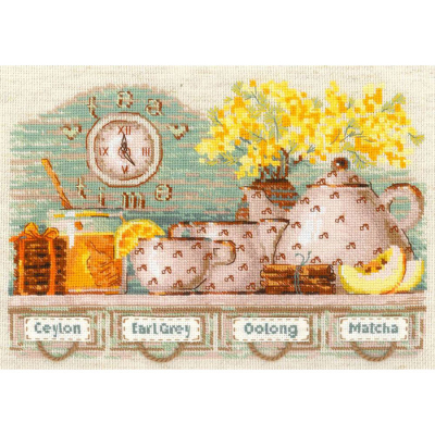 Набор для вышивания Риолис №1873 «Tea Time» 21*30 см в интернет-магазине Швейпрофи.рф