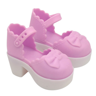 Обувь для игрушек (Туфли) AR548 7,0 см  розовый (пара) в интернет-магазине Швейпрофи.рф