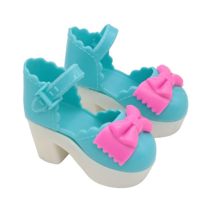 Обувь для игрушек (Туфли) AR548 7,0 см  синий  (пара) в интернет-магазине Швейпрофи.рф