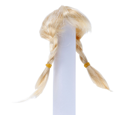Волосы для кукол Парик AS16-17 5*10 см (косички) блонд в интернет-магазине Швейпрофи.рф