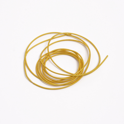 Проволока декоративная (канитель) д.1,0 мм (уп. 5 гр) жесткая (EMB-1442 темное золото) в интернет-магазине Швейпрофи.рф