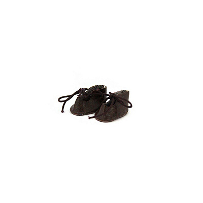 Обувь для игрушек (Ботиночки) 23667 4,0 см коричневый (уп-2 пары) в интернет-магазине Швейпрофи.рф