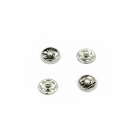 Кнопки пришивные НР металл  7 мм 512106  для легких тканей никель 7707693 (10 шт) в интернет-магазине Швейпрофи.рф