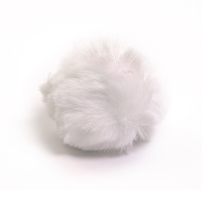 Помпон искусств. 8 см (кролик) белоснежный 7723350 (уп 2 шт) в интернет-магазине Швейпрофи.рф