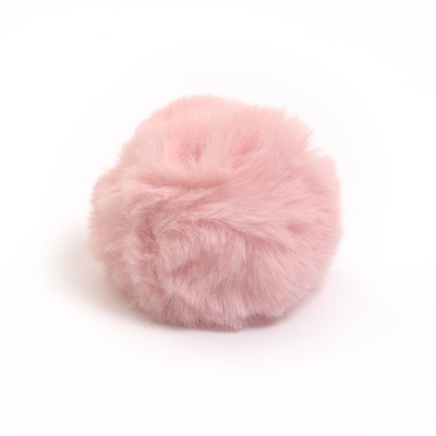 Помпон искусств. 8 см (кролик) розовый 7723350 (уп 2 шт) в интернет-магазине Швейпрофи.рф