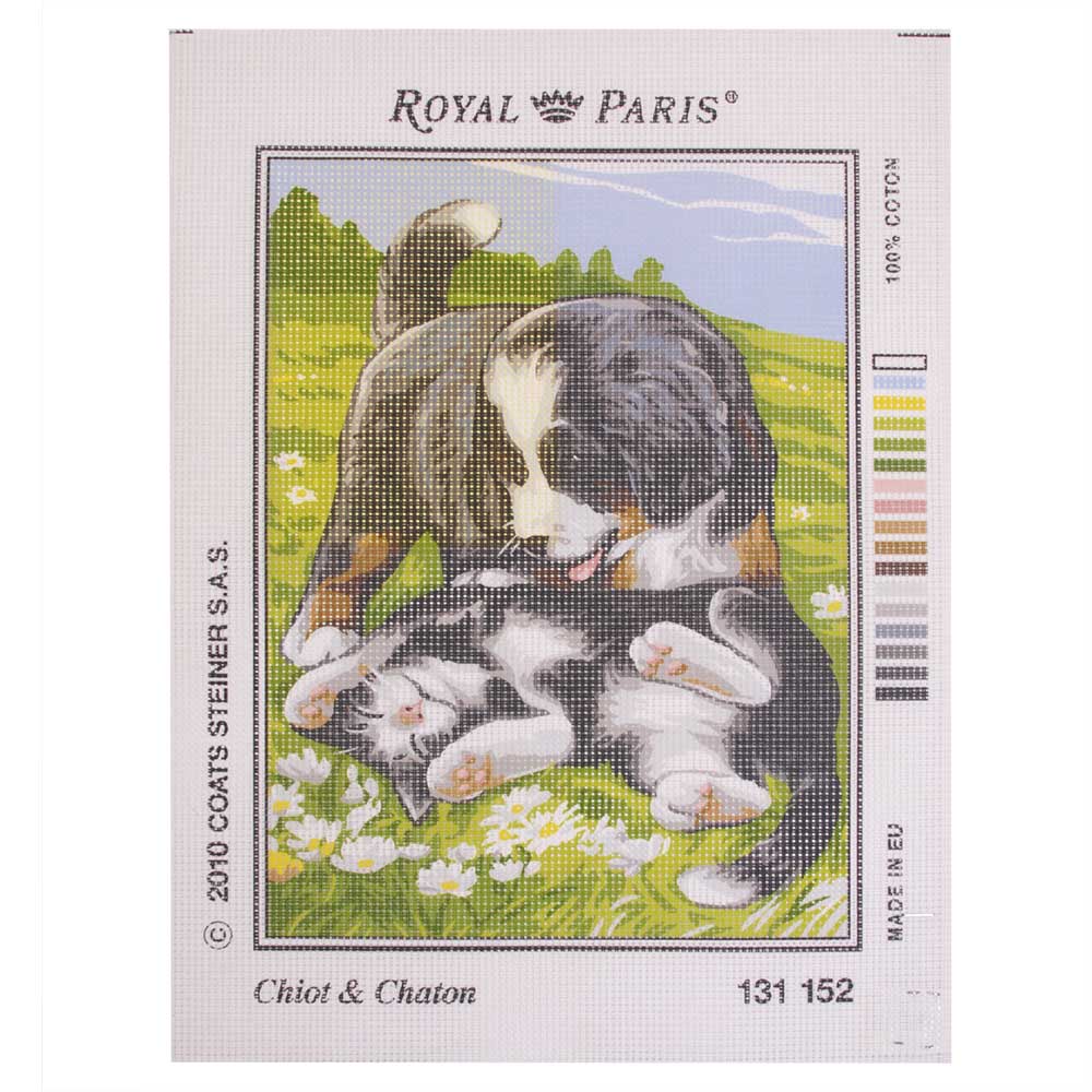 Рисунок на канве Royal Paris 131152 «Дружба» 22*30 см 7727497