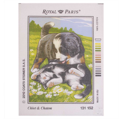 Рисунок на канве Royal Paris 131152 «Дружба» 22*30 см 7727497 в интернет-магазине Швейпрофи.рф