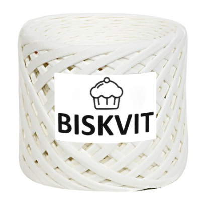 Пряжа Бисквит (Biskvit) (ленточная пряжа) безе в интернет-магазине Швейпрофи.рф