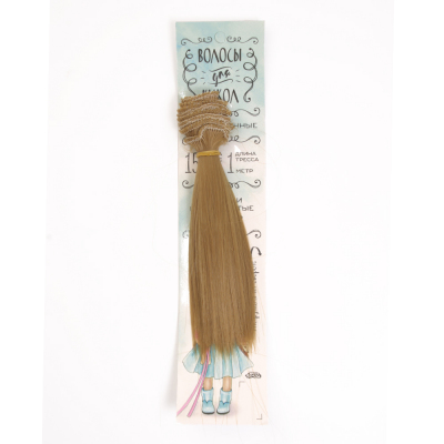 Волосы для кукол (трессы) Прямые 2294894 В-100 см L-15 см цв16А в интернет-магазине Швейпрофи.рф