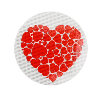 Световозвращающий значок 505803 «Сердце из сердец» 50 мм в интернет-магазине Швейпрофи.рф