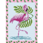 Алмазная мозаика Фрея ALVS-019 «Фламинго» 14*19.5 см
