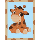 Алмазная мозаика Фрея ALVS-029 «Милый жирафик» 14*19.5 см в интернет-магазине Швейпрофи.рф