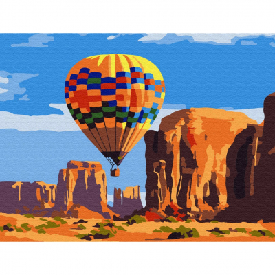 Картина по номерам Molly KH0786 «Воздушный шар» 15*20 см в интернет-магазине Швейпрофи.рф