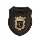 Нашивка LA 84 метал. «Fashion» герб с геральдикой 2,7*3,2 см (7б)