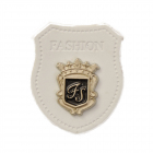 Нашивка LA 84 метал. «Fashion» герб с геральдикой 2,7*3,2 см (7б) в интернет-магазине Швейпрофи.рф