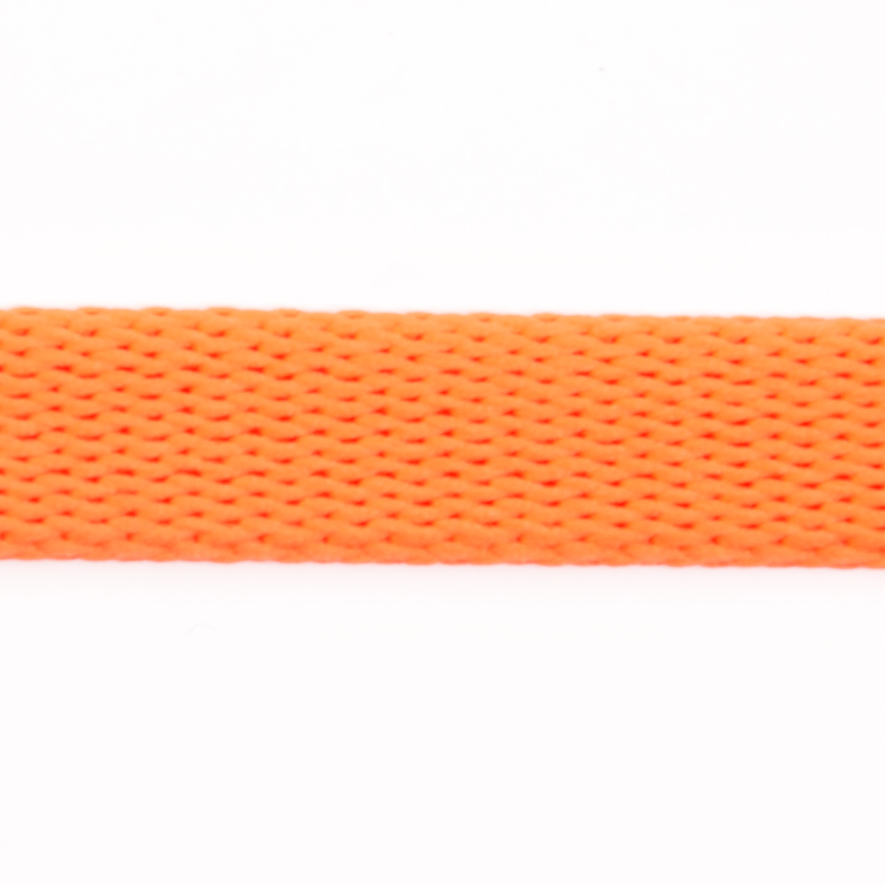 Шнур плоский 06с2341 шир.12 мм (уп 50 м) люм.оранжевый