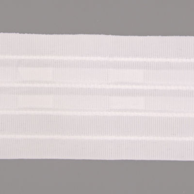 Шторная лента  60 мм №607 (уп. 50 м)бел. 4 нити равномерная в интернет-магазине Швейпрофи.рф