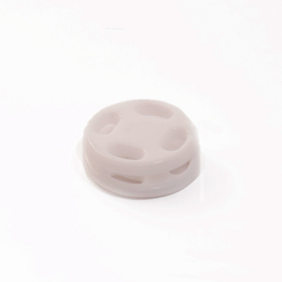 Кнопки пришивные пластик 12 мм уп.10 шт. белый в интернет-магазине Швейпрофи.рф